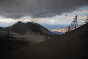 This photo shows the post-eruptive state of Tajogaite. Sourced from Gobierno de Canarias (2022)>