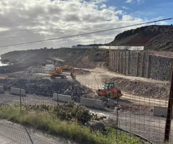 Construction in Cuna del Alma, Puertito de Adeje (southern Tenerife). Courtesy of Canarias Ahora